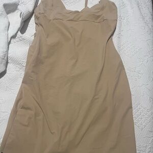 Flexees by Maidenform Sz 2XL Beige Body Shaper Slip. No pads No wires